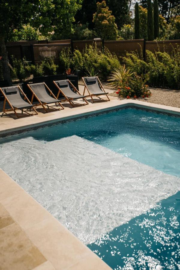 Villa Moka - Private Pool Saumane-de-Vaucluse Ngoại thất bức ảnh